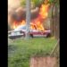Queman vivo a taxista en Naranjos, Veracruz