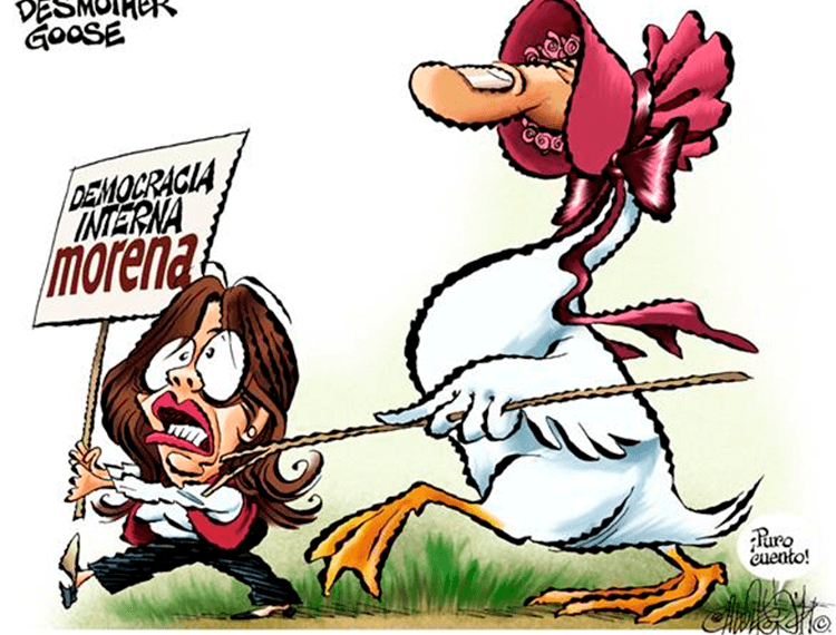 Caricatura Politica.-Puro cuento