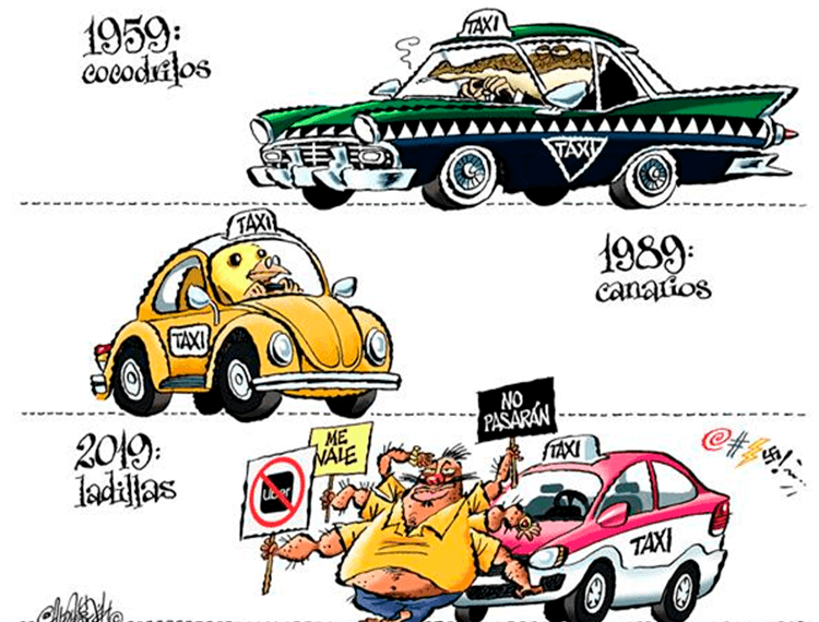 Caricatura Politica.-Entre cocodrilos,canarios y ladillas en la CDMX