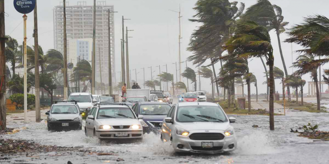 ALERTA por fuertes vientos﻿ para Veracruz, PC exhorta a la población a estar prevenida