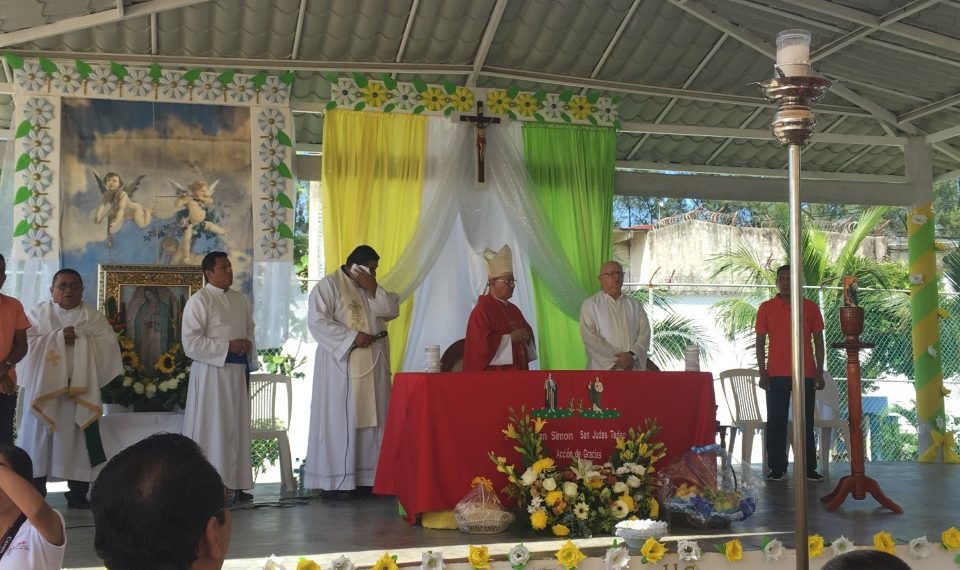 Celebración de San Simón y San Judas Tadeo en el Reclusorio de Coatzacoalcos