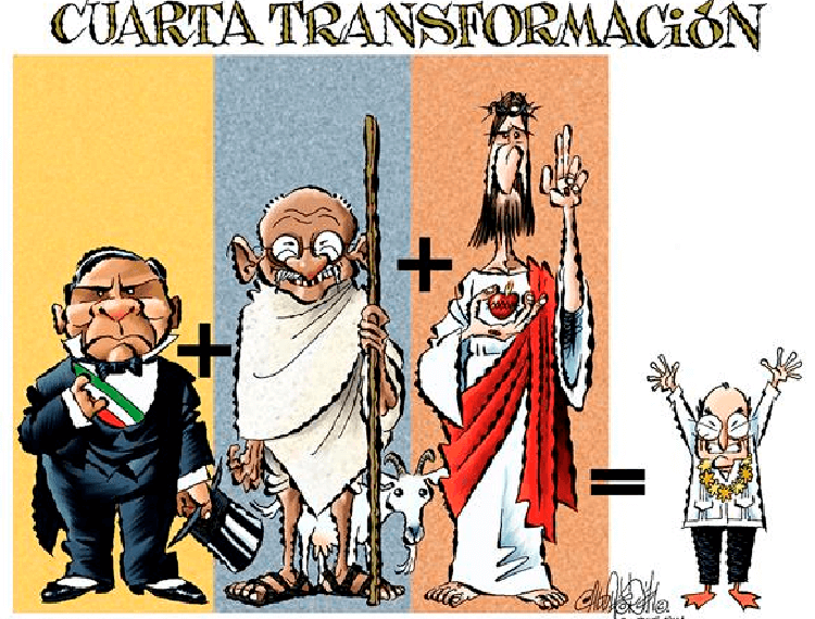 Caricatura Politica.- 4ta Transformación!!