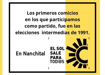 EN NANCHITAL EL SOL SALE PARA TODOS