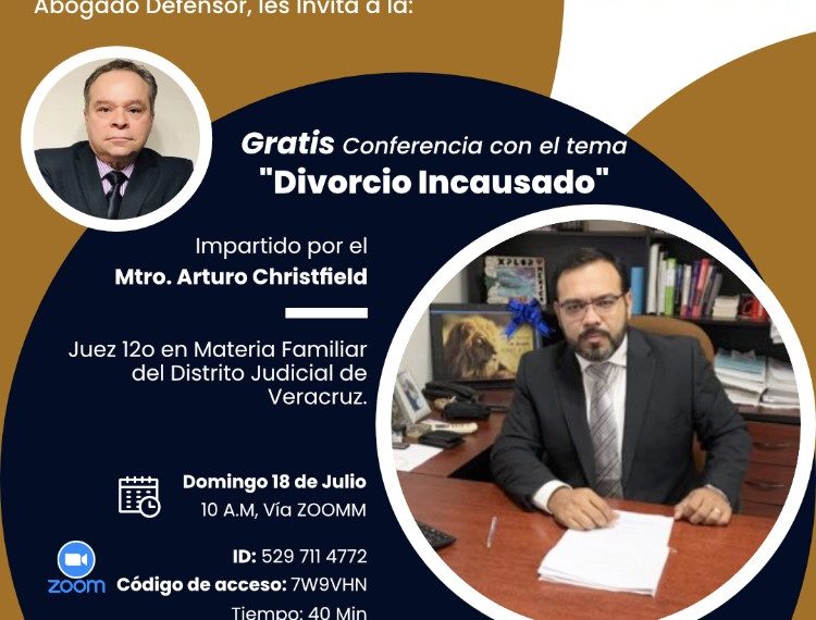 Conferencia Divorcio incausado