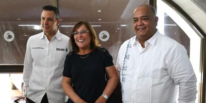 Rocío Nahle y Eric Cisneros, juntos por el desarrollo de Veracruz