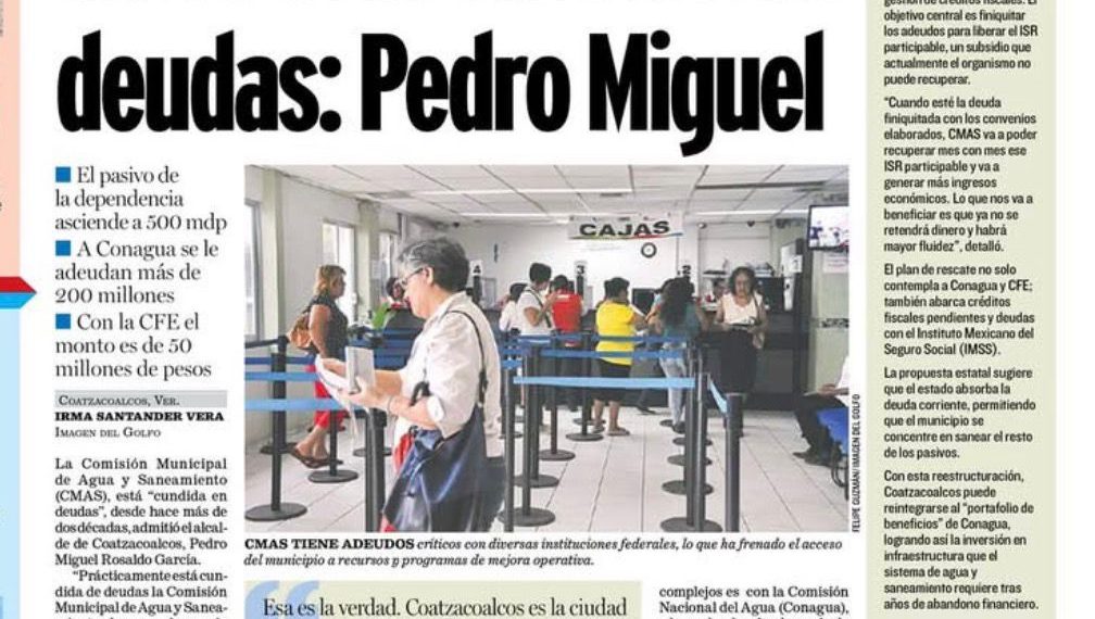 Pedro Miguel llora deudas heredadas por Morena